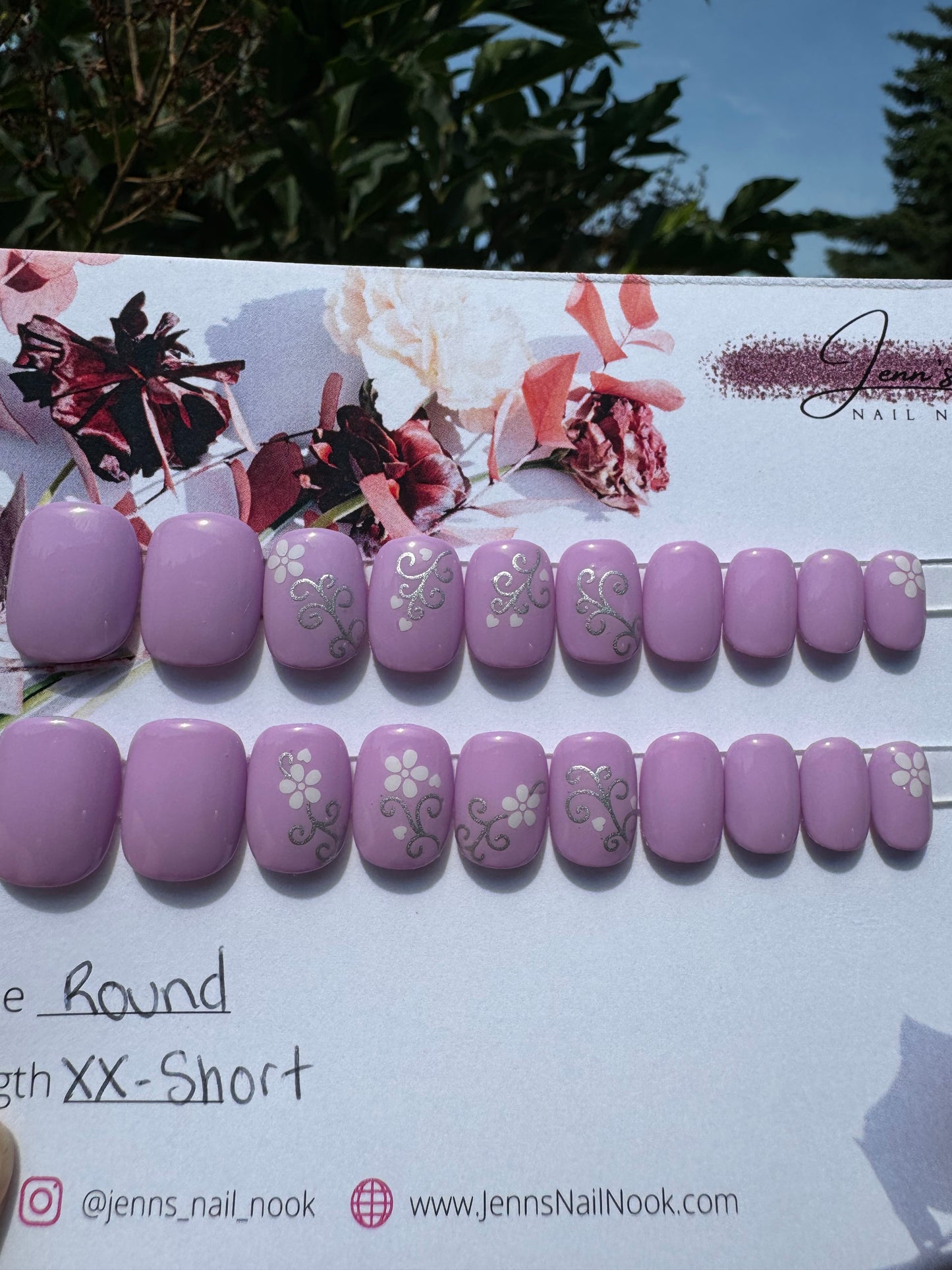 Lavender Silver (xxs round)